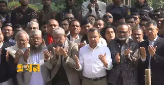 হাদির কবর জিয়ারত করলেন তারেক রহমান